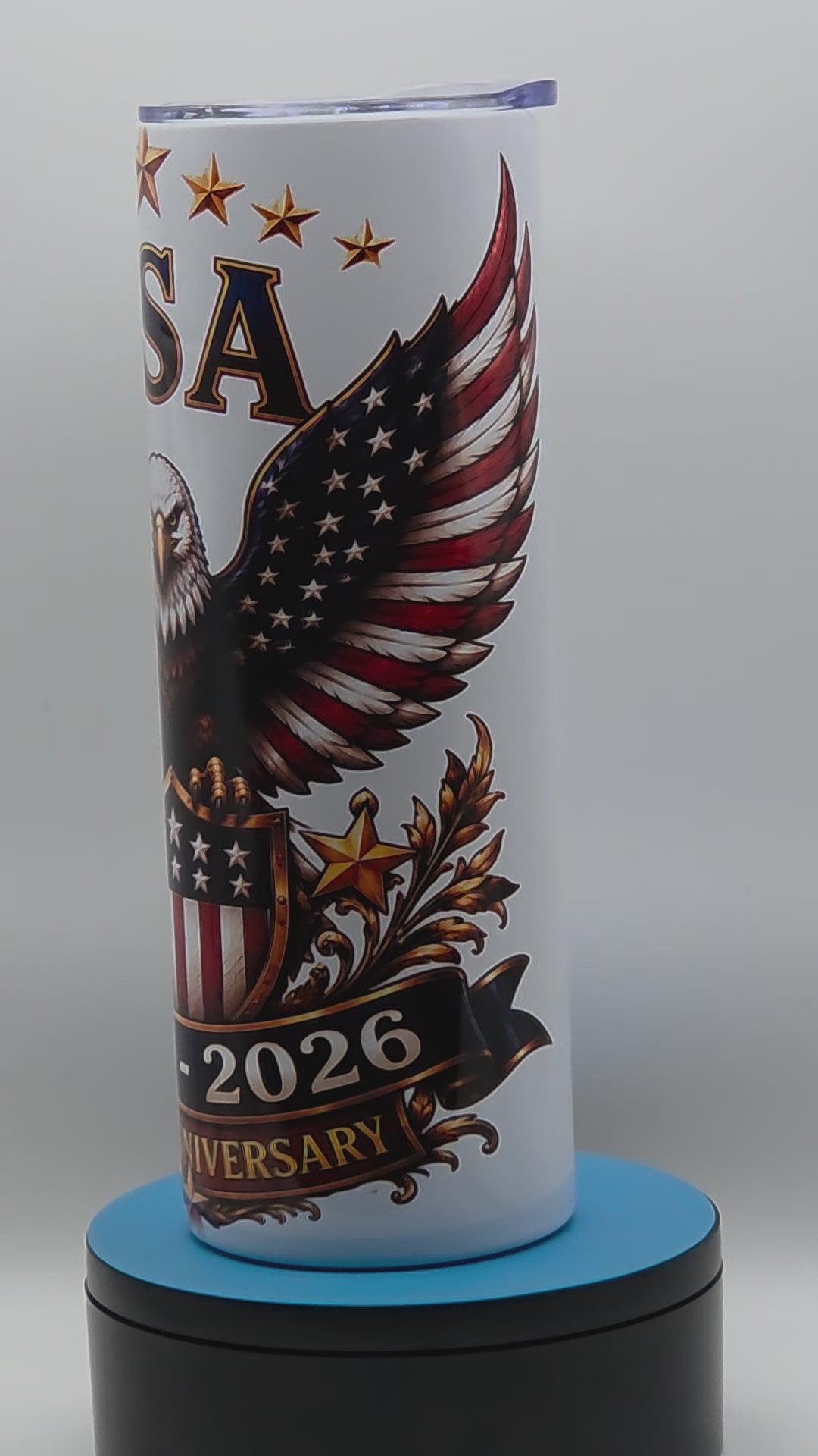 20 oz Insulated Tumbler-USA 250th Eagle Tumbler